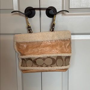 Coach Sherpa Handbag